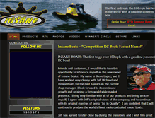 Tablet Screenshot of insaneboats.com